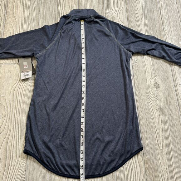 Colosseum Xavier Musketeers Logo 1/4 Zip Pullover Women’s M Gray Lightweight New - Picture 9 of 10